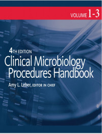 Image of CLINICAL MICROBIOLOGY PROCEDURES HANDBOOK-VOL 3