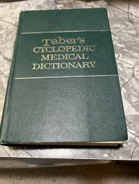 Image of TABER\'S CYCLOPEDIA MEDICAL DICTIONARY